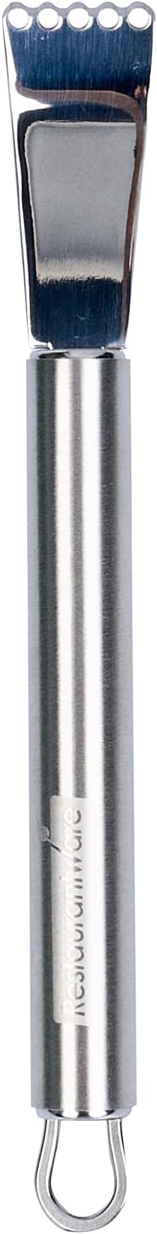 Restaurantware-German Standard Lemon Zesters, 6 Handheld Fine Graters - Dishwashable, Durable, Stainless Steel Citrus Graters With Handles, Suitable For Zesting Citrus Fruits, Finely Grating Cheese