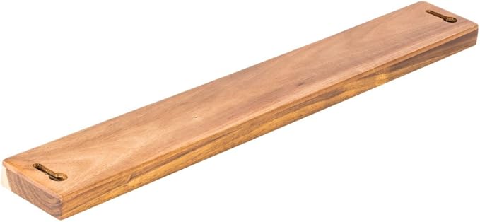 Mercer Culinary Magnetic Bar, 12 x 2-3/8 x 3/4, Acacia