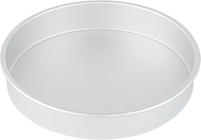 Restaurantware-Met Lux 11 x 2 Inch Straight-Sided Baking Tin, 1 Round Cake Pan - Oven-Ready, Freezable, Anodized Aluminum Round Baking Pan, Greaseproof, For Layer Birthday Cake