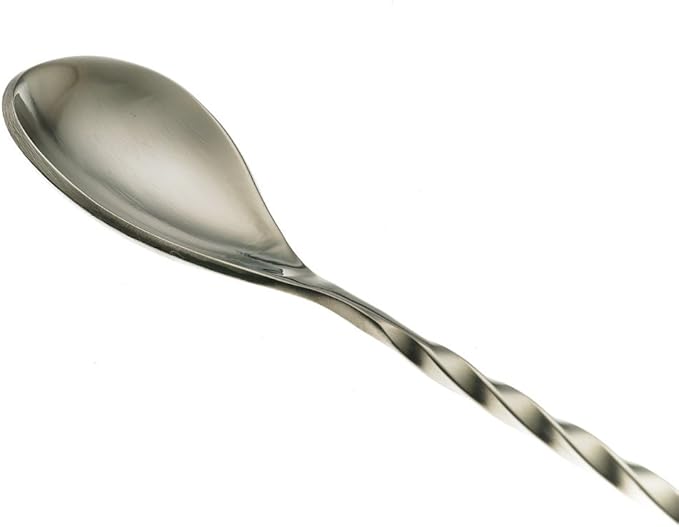 Barfly Teardrop Bar Spoon, End 11 13/16" (30 cm), Stainless Steel