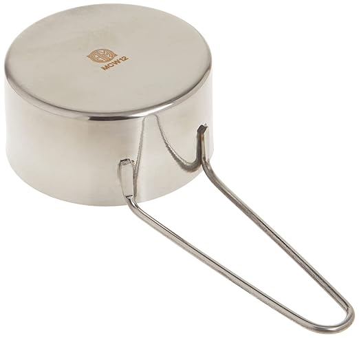 American METALCRAFT, Inc. 1/2 Stainless Steel Measuring Cup, 1/2-Cup, Silver