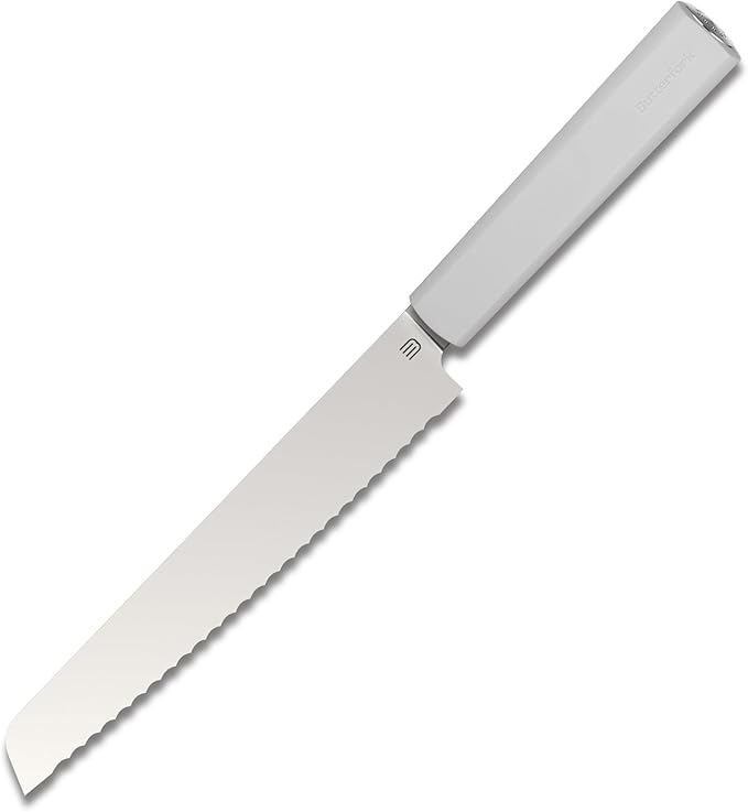 7.5" Serrated Bread Knife for Homemade Bread, Razor Sharp AR-RPM9 Steel & Innovative Wavy Edge, Professional Serrated Knife for Sourdough Bread Cake, Gift Box for Baker Home Chefs