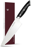 8” Chef Knife – Razor Sharp German Steel DIN1.4116 – All-Purpose Kitchen Knife for Slicing, Dicing & Chopping – Full Tang & Ergonomic Handle – Home Essential Kitchen Knife – Gift Box – Velina series