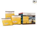 Coulée EcoPour She Devil Coffee, Single Serve Arabic Coffee, Medium Roast, Use for Camping or Traveling, Pre Filled Compostable Filters, Ready to Brew with Hot Water, 10 Pack