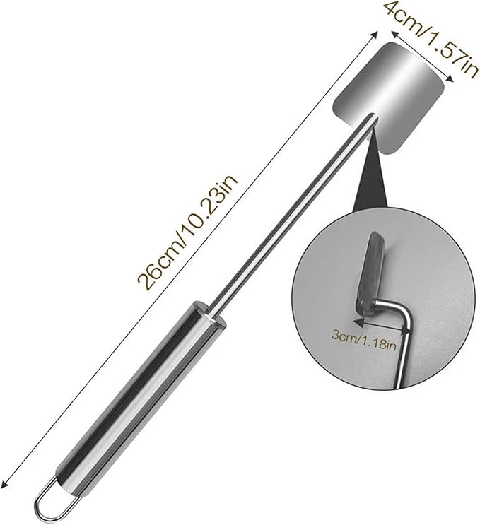 orn Cob Stripper, Long Handle Corn Peeler for Corn on the Cob Stainless Steel Corn Stripping Tool Fast and Safe, Suitable for Home Kitchens, Restaurant Chefs, Outdoor Dining Enthusiasts
