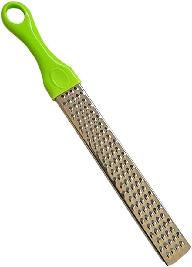Lemon Zester - Garlic Grater, Stainless Steel Cheese Parmesan Ginger Vegetable Spices Multipurpose Grater for Kitchen 1 piece
