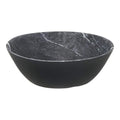Carlisle FoodService Products Ridge Reusable Plastic Bowl Soup Bowl for Home and Restaurant, Melamine, 8 Ounces, Soapstone