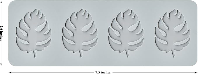 Leaves Silicone Cake Decorating Molds, Embossing Lace Fondant Molds