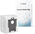 6 Pack Q5 vacuum bags for Roborock Q5 Max+, Q7 M5+, Q10 S5+, Q10 X5+, Q8 MAX+, Q7 MAX+, S7 Max Ultra, S8+ Robot Vacuum, Disposable Dirt Disposal Bags