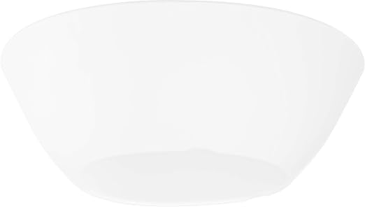 Carlisle FoodService Products Ridge Reusable Plastic Bowl for Home and Restaurant, Melamine, 52 Ounces, Marble, (Pack of 12)