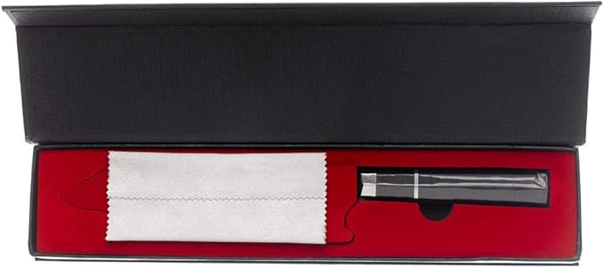 Mercer Culinary Premium Grade Super Steel, 8-Inch Chef's Knife, Ebony Wood Handle