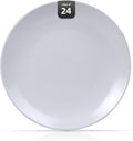 Stoneware Coupe Commercial Grade Dinnerware, Matte White, Plate 9", Case of 24