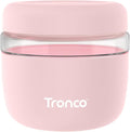 Tronco 24 oz Glass Food Storage Containers with Lids, Airtight, Leak & Spill Proof Glass Lunch Bowls for Meal Prep, Salad, Yogurt, Soup & Stew, Microwave & Dishwasher Safe, BPA-Free, Set of 1