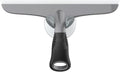 MR.SIGA Multi-Purpose Silicon Squeegee for Window, Glass, Shower Door, Car Windshield, Heavy Duty Window Scrubber, Includes Suction Hook, 10 inch, Gray & Black, 1 Pack