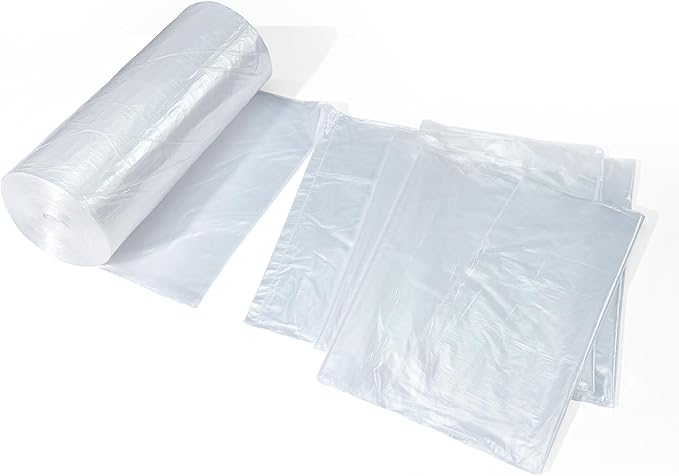 Keenpioneer Disposable Bun Pan Rack Cover Rolls, 53x 80 Inch, Clear (Case of 50)