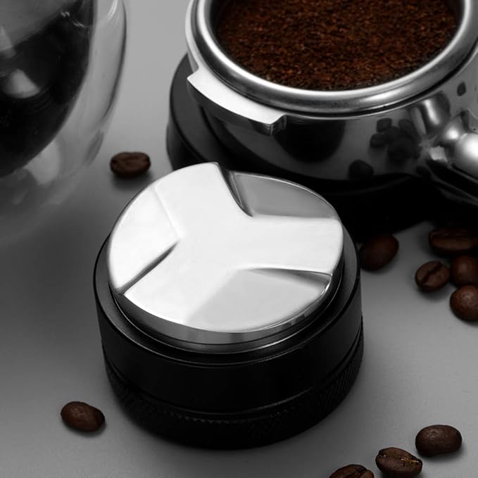 MATOW 53mm Coffee Distributor, Espresso Distribution Tool, Coffee Leveler Compatible with Breville 54mm Portafilter- Professional Espresso Distributor Leveler Tool