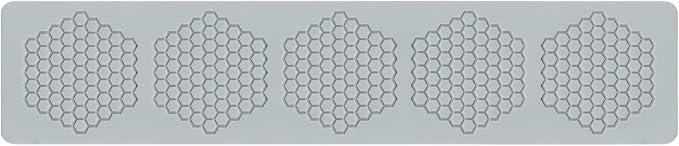 Honeycomb Bee Silicone Molds, Bee Lace Fondant Molds and Embossing Lace Fondant Mold for Cupcake Cake Decorating Sugar Chocolate Candy Baking Mold