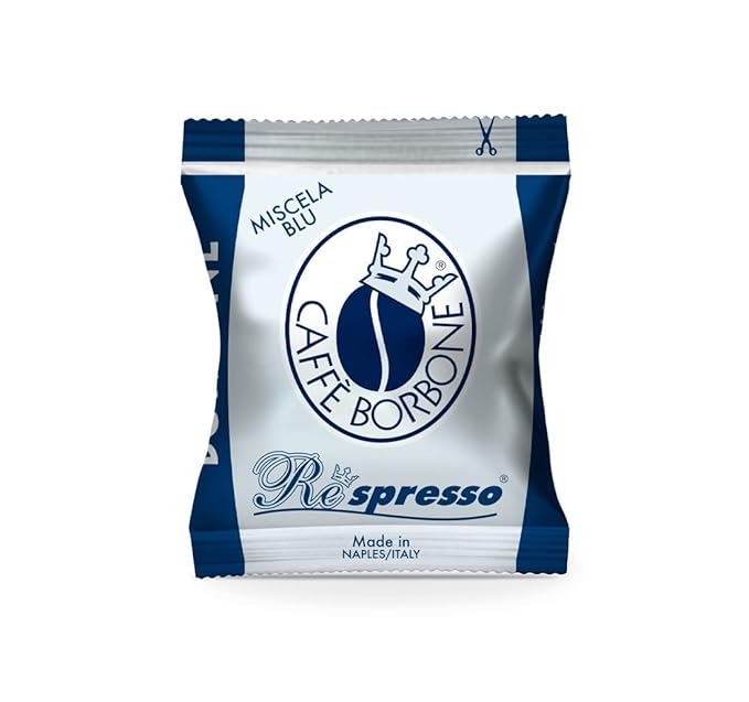Caffè Borbone Blue Blend Nespresso Compatible Espresso Coffee Pods, 100 Count Espresso Pods