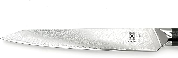 Mercer Culinary M13788 Premium Grade Super Steel, 8-Inch Slicer, G10 Handle