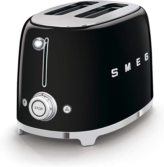 Smeg 50's Retro 4 - slice toaster (Black)