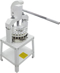 24PCS Vertical Type Manual Dough Dividing Machine 2 Trays Manual Dough Divider Bakery Dough Cutter Machine 1.59oz-8.46oz(45g-240g)/pcs