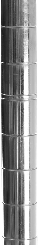Shelving Inc. 14" d x 24" w Chrome Wire Shelving with 2 Tier Shelves, Weight Capacity 800lbs Per Shelf