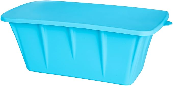 Extra Large Ice Block Mold 4-Pack (32LB),Reusable Silicone Ice Bath Accessories, Large Ice Mold for Freezer, Cold Plunge Ice Blocks,Ice Block Mold for Ice Bath, Ice Bath Ice Mold for Chiller & Therapy