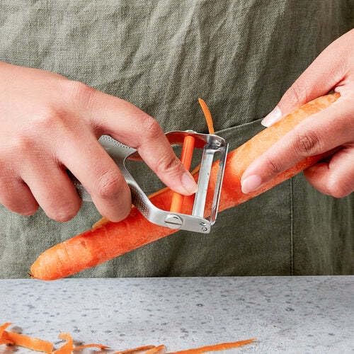 Milk Street Precision Peeler, Stainless Steel Vegetable Peelers with Replaceable Blades, Durable and Dishwasher Safe Potato Peeler for Tough Veggie Peeling
