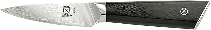Mercer Culinary M13791 Premium Grade Super Steel, 3.5-Inch Paring Knife, G10 Handle