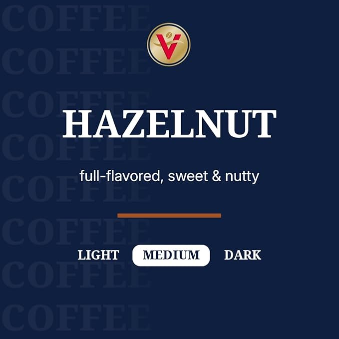 Victor Allen's Coffee Hazelnut Flavored, Medium Roast, 42 Count, Single Serve Coffee Pods for Keurig K-Cup Brewers