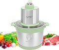 24 Cup Large Capacity Food Processors,Meat Grinder Veggie Chopper with Stainless Steel Bowl,3 Speeds,4 Bi-Level Bladesand Spatula for Baby Food,Meat,Onion,Vegetables,Fruits