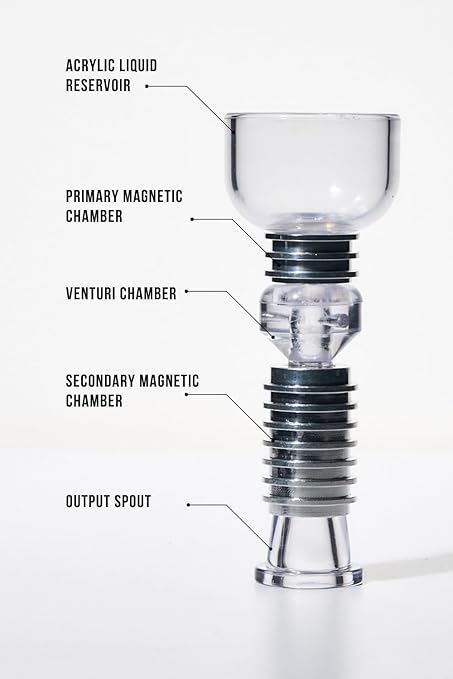 The Paz Magnetic Filtration Funnel - Stainless Steel Funnel for Smoother, Enhanced & Refined Drink Flavor - Premium Barware Essentials
