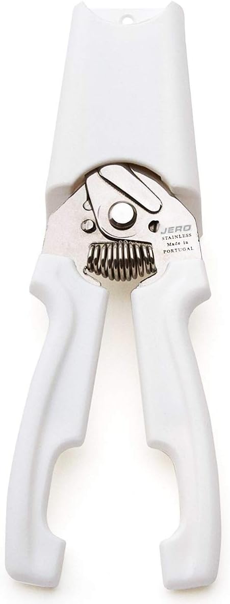 Jero Stainless Steel Kitchen Shears with Holder - Perfect for Herbs, Floral Trimming and Kitchen Use - Made in Portgual