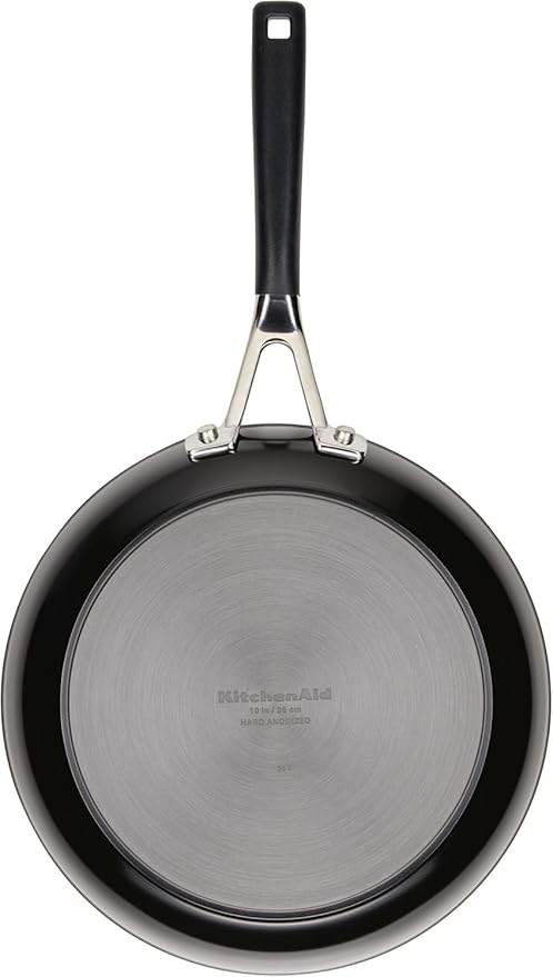 KitchenAid Hard Anodized Nonstick Cookware/Pots and Pans Set, 10 Piece - Matte Black