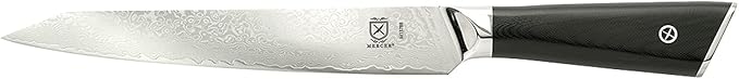 Mercer Culinary M13788 Premium Grade Super Steel, 8-Inch Slicer, G10 Handle