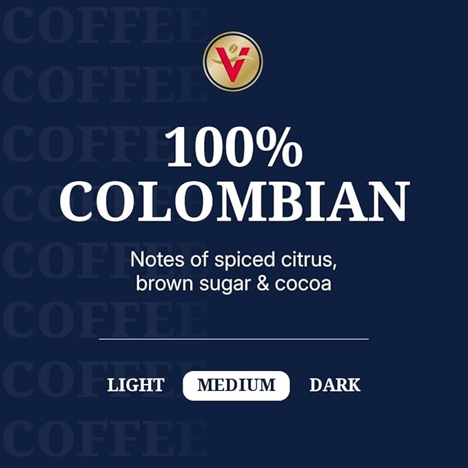 Victor Allen's Coffee 100% Colombian, Medium Roast, 80 Count, Single Serve Coffee Pods for Keurig K-Cup Brewers