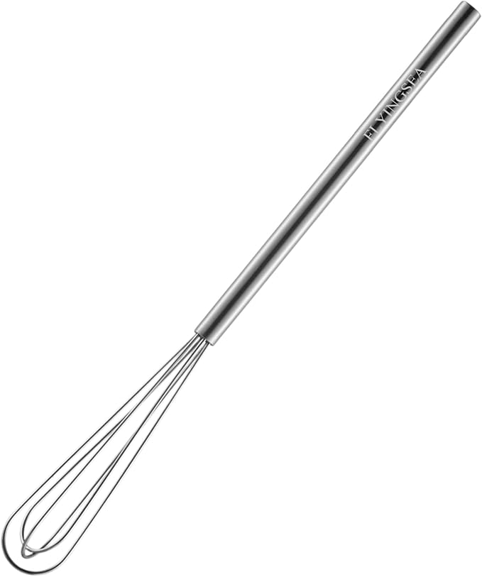 FLYINGSEA Whisk,Mini whisk,Small whisk,Cooking and Kitchen Gadget 1 Pcs.