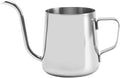 Pour Over Coffee Kettle, Stainless Steel Gooseneck Spout Pour Over Coffee Kettle Long Narrow Drip Spout Coffee Tea Pots for Pour Over Coffee, Home Brewing, Camping (8.5oz, Silver)
