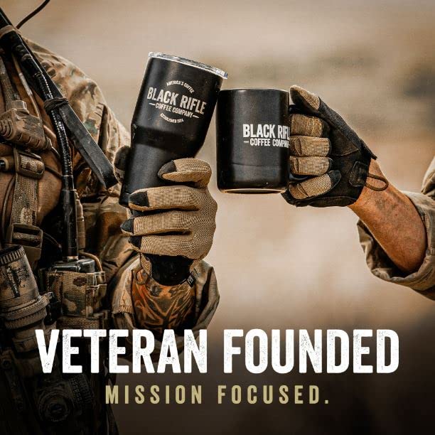 Black Rifle Coffee Company AK Espresso, 50 Count, Medium Roast K Cups - Single Serve K Cups Coffee Pods - Kcup Pods Compatible with Keurig 1.0 & 2.0 - Made from Arabica Beans