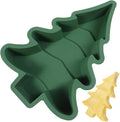 Gatuida Silicone Christmas Tree Cake Mold, Green Non-stick Baking Pan for Diy Holiday Desserts, 11. 81 X 8. 07 X 1. 85 Inches