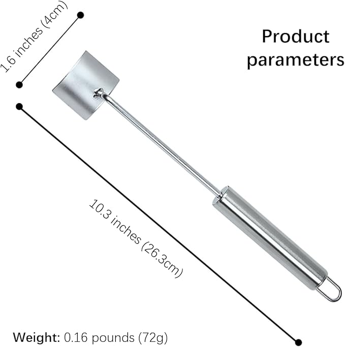 2025 NEW Long Handle Stainless Steel Corn Stripping Tool StripChef Corn Peeler for Corn on the Cob – Easy to Clean a must-have small tool in the kitchen (2 Pack)
