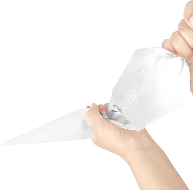 18 Inch Tipless Piping Bags for Royal Icing, Extra Thick Anti Burst Decorating Bags Butter Cream Cookies Decoration, Perfect for Professional Baking Lover