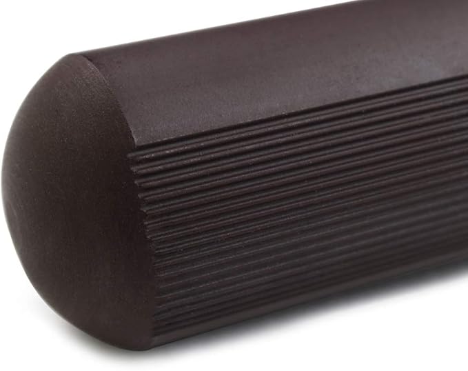Professional 11.5 Inch Ceramic Honing Rod Has 2 Grit Options, a Firm-Grip Handle, Hanging Ring, and Japanese Ceramic. Noble Home & Chef Sharpening Rods are Perfect for Chefs! (Black, 2000/3000 Grit)