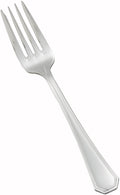 Winco 12-Piece Victoria Salad Fork Set, 18-8 Stainless Steel,Silver