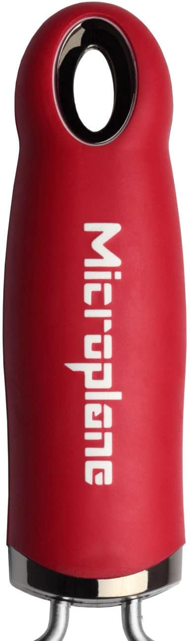 Microplane Gourmet Series Cheese Grater (Ultra Coarse, Red)