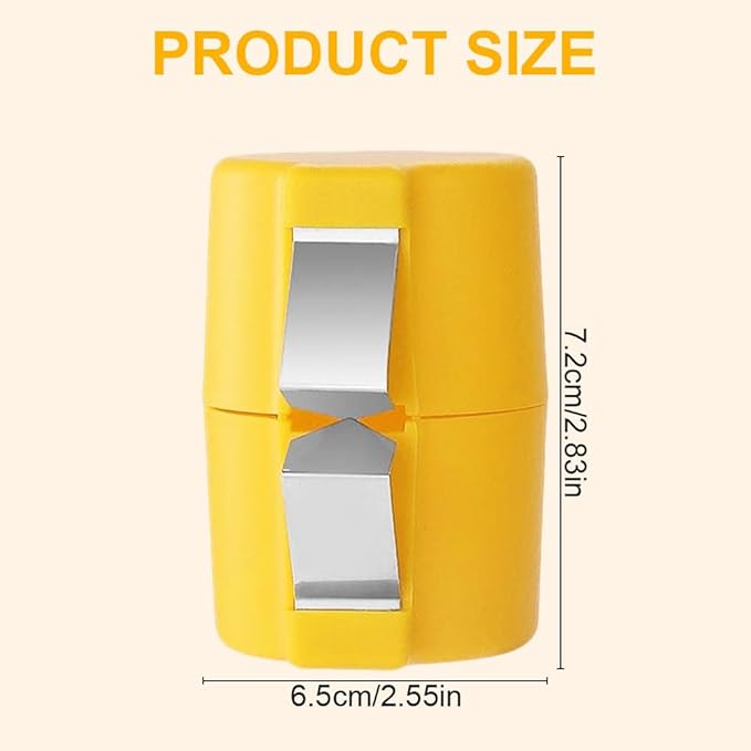 2025 Premium Egg Shell Opener, Egg Shell Cutter Eggs Shell Separator for Raw Eggs, Multifunctional Egg Cutter Egg Cracker Separator for Home Kitchen Gadgets (Yellow Red Pink)