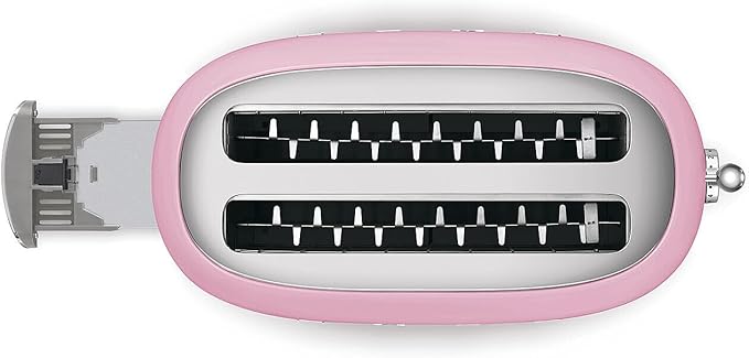 Smeg 50's Retro 4 - slice toaster (Pink)