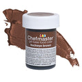 Chefmaster Buckeye Brown Gel Food Coloring | Vibrant Color | Professional-Grade Dye for Icing, Frosting, Fondant | Baking & Decorating | Fade-Resistant | Easy-to-Use | Made in USA | 1 oz
