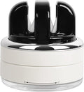 Hands Free Knife Sharpener with Suction Base Multi-Angle Pocket knives sharpene & Kitchen Knife Sharpener with Suction Base For All Knives: Chef’s, Serrated, and Hardened Steel
