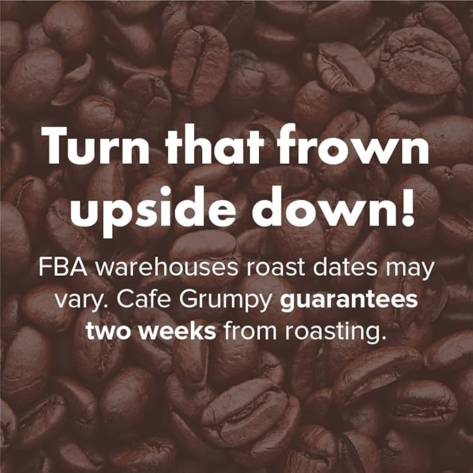 Café Grumpy Ethiopia Yirgacheffe Single Origin Whole Coffee Beans, 12 oz Bag Farm to Table Medium Roast, French Press Pour Over Cold Brew Drip